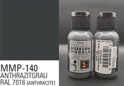 MISSION MODELS MMP-140 Anthrazitgrau RAL 7016 (Anthracite Grey) 30ml