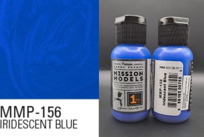 MISSION MODELS MMP-156 Iridescent Blue 30ml (farba opalizująca) 