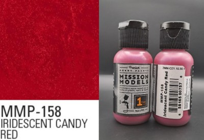 MISSION MODELS MMP-158 Iridescent Candy Red 30ml (farba opalizująca) 