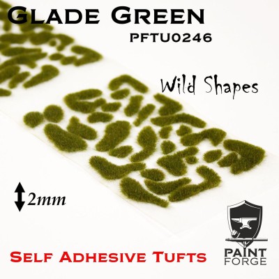 PAINT FORGE PFTU0246 Tuft 2mm WILD Glade Green (Kępki trawy)