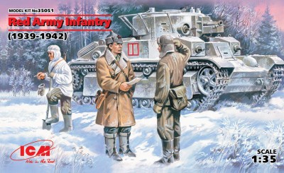 ICM 35051 1:35 RED ARMY INFANTRY
