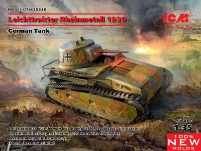ICM 35330 1:35 Leichttraktor Rheinmetall 1930