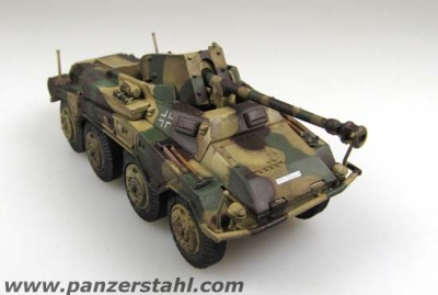 PANZERSTAHL 88017 1:72 SD.KFZ.234/4 PAKWAGEN