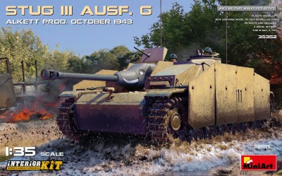 MINIART 35352 1:35 StuG III Ausf. G Alkett Prod. October 1943 [INTERIOR KIT]
