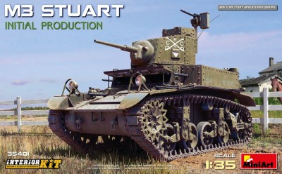 MINIART 35401 1:35 M3 Stuart Initial Production [INTERIOR KIT]