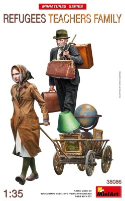MINIART 38086 1:35 Refugees - Teachers Family