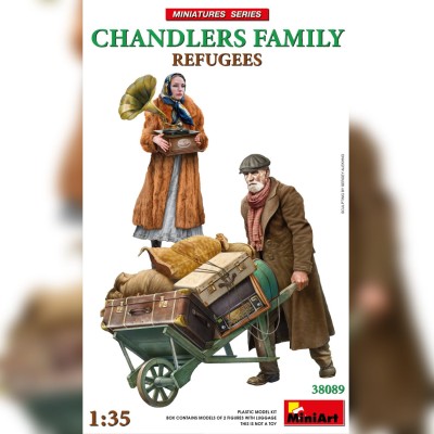 MINIART 38089 1:35 Chandlers Family Refugees