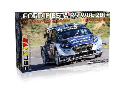 BELKITS BEL013 1:24 Ford Fiesta RS WRC 2017, Ott Tanak - Martin Jarveoja