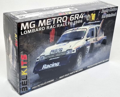 BELKITS BEL016 1:24 MG METRO 6R4, Lombard RAC Rallye 1986