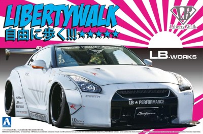 AOSHIMA 05403 1:24 Nissan LB-Works R35 GT-R Ver.2