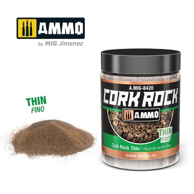 AMMO 8420 TERRAFORM CORK ROCK - Thin 100ml (kruszone kawałki korka)