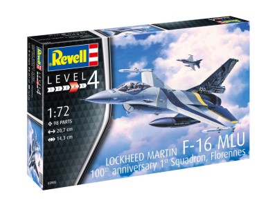 REVELL 03905 1:72 Lockheed Martin F-16 MLu 100th Anniversary