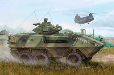 TRUMPETER 01502 1:35 Canadian Grizzly 6x6 APC