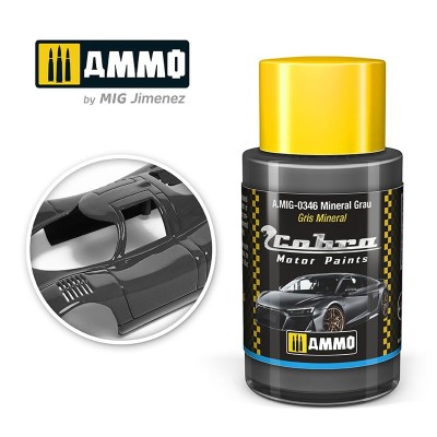 AMMO 0346 COBRA MOTOR Mineral Grau 30ml [METALLIC]