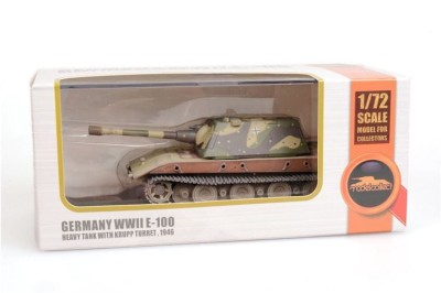 MODELCOLLECT AS72124 WWII E-100 Heavy Tank with Krupp turret