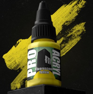 MONUMENT MPA-F03 Pro Acryl: Fluorescent Yellow (22ml)