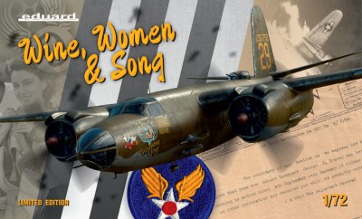 EDUARD 2129 1:72 B-26 WINE, WOMEN & SONG