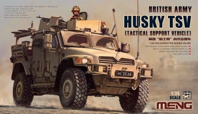 MENG VS009 1:35 British Army HUSKY TSV (Tactical Support Vehicle)
