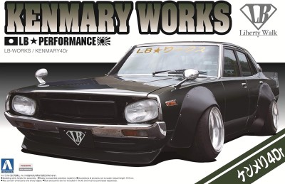 AOSHIMA 05127 1:24 LB WORKS KENMARY 4DR 2015 VER