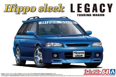 AOSHIMA 05800 1:24 Subaru Hippo Sleek Legacy Touring Wagon '93