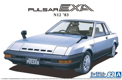AOSHIMA 06272 1:24 Nissan N12 Pulsar Exa '83
