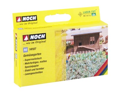 NOCH 14107 1:87 H0 LASER CUT Minis - Vegetable Garden Set (ogród warzywny)