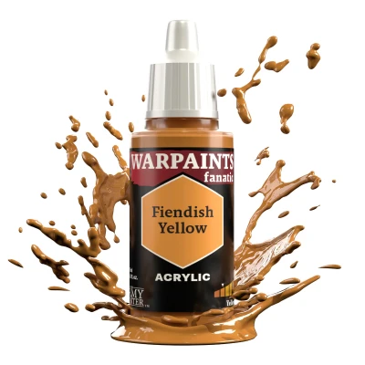 ARMY PAINTER WP3092 Warpaints FANATIC: Fiendish Yellow 18ml