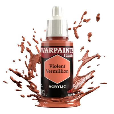 ARMY PAINTER WP3107 Warpaints FANATIC: Violent Vermilion 18ml