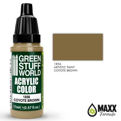GSW 1856 ACRYLIC COLOR - COYOTE BROWN 17ml