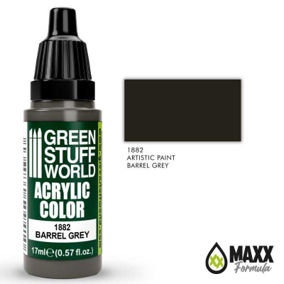 GSW 1882 Acrylic Color MAXX FORMULA - BARREL GREY 17ml