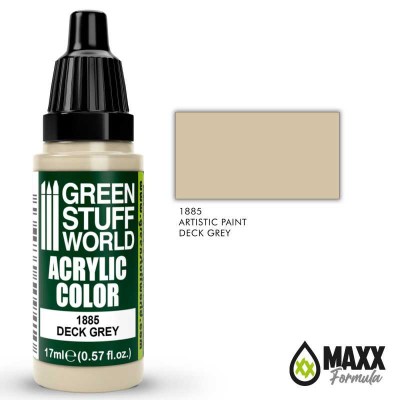 GSW 1885 ACRYLIC COLOR - DECK GREY 17ml