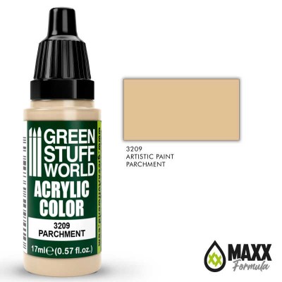 GSW 3209 Acrylic Color MAXX FORMULA - PARCHMENT 17ml