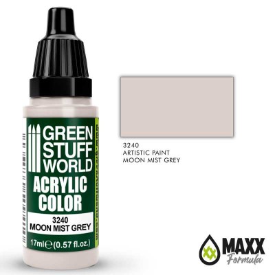 GSW 3240 Acrylic Color MAXX FORMULA - MOON MIST GREY 17ml