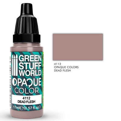 GSW 4112 Acrylic Color OPAQUE - Dead Flesh 17ml (highly pigmented)