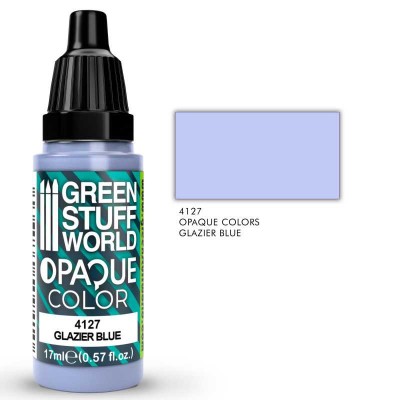 GSW 4127 Acrylic Color OPAQUE - Glazier Blue 17ml (highly pigmented)