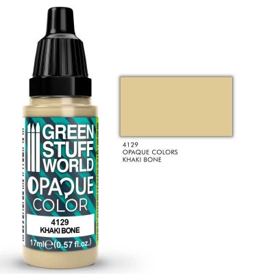 GSW 4129 Acrylic Color OPAQUE - Khaki Bone 17ml (highly pigmented)