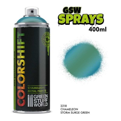 GSW 2218 Colorshift SPRAY Chameleon STORM SURGE GREEN 400ml