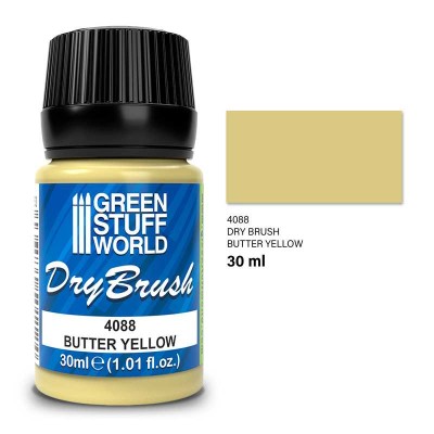 GSW 4088 Dry Brush PAINT - BUTTER YELLOW 30ml