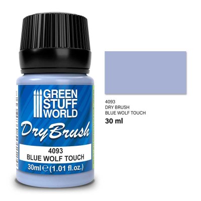 GSW 4093 Dry Brush PAINT - BLUE WOLF TOUCH 30ml