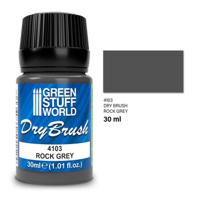 GSW 4103 Dry Brush PAINT - ROCK GREY 30ml