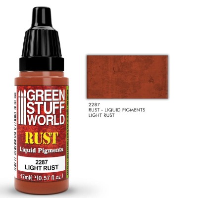 GSW 2287 Acrylic Liquid Pigments - LIGHT RUST 17ml
