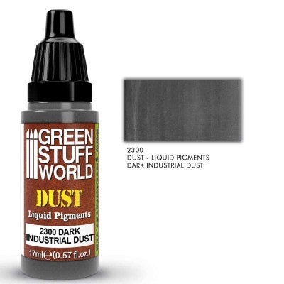 GSW 2300 Acrylic Liquid Pigments - DARK INDUSTRIAL DUST 17ml