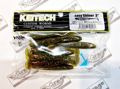 KEITECH EASY SHINER 3" (7,5cm) LT#26 Motoroil Chameleon opak.- 10szt.