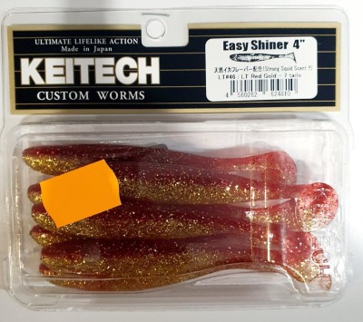 KEITECH EASY SHINER 4" (10cm) LT#46 Red Gold opak.- 7szt.