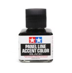 TAMIYA 87131 PANEL ACCENT COLOR BLACK 40ML