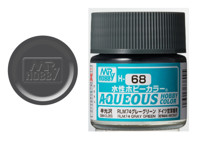 GUNZE H068 RLM74 DARK GRAY 10ml