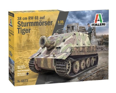 ITALERI 6573 1:35 38cm RW 61 auf Sturmmöser Tiger