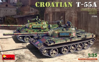 MINIART 37088 1:35 Croatian T-55A