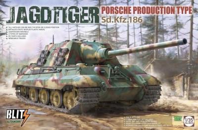 TAKOM 8003 1:35 JAGDTIGER PORSCHE