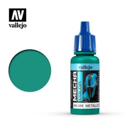 VALLEJO MECHA COLOR 69068 METALLIC GREEN 17ml
